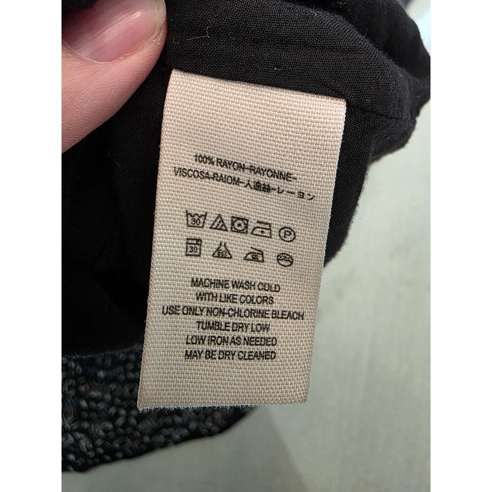 Free People Sundown Babydoll Mini Dress SZ XS Cutout Bohemian Pockets - Picture 8 of 9